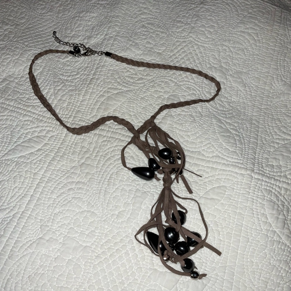Soft Surroundings Brown and Black Necklace